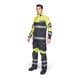 Einsatzjacke GAROS G10 TR, schwarzblau/gelb